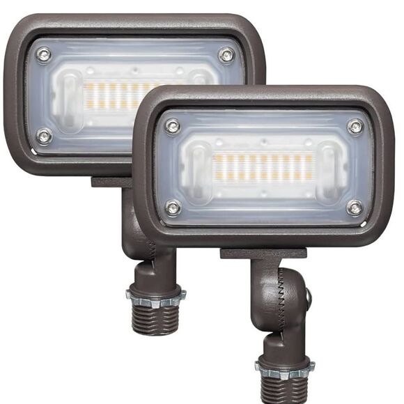 GKOLED 15W LED Floodlight, Outdoor Security, 1500 Lumens, 50W MH, 5000K Day Wht - Picture 1 of 16